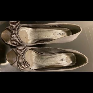 Menburn silver shoes
